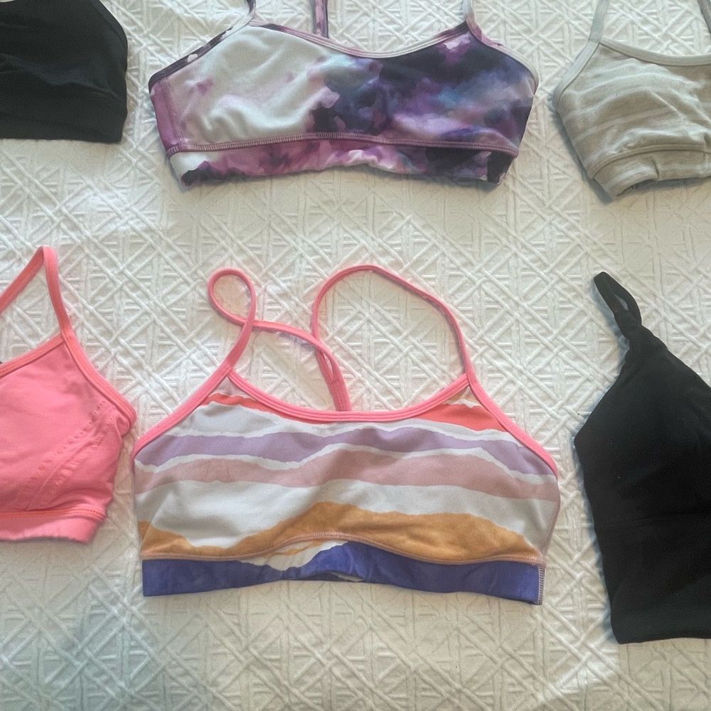Bundle of 7 LuLuLemon Bras